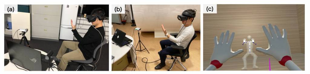 遠隔コミュニケーションの様子